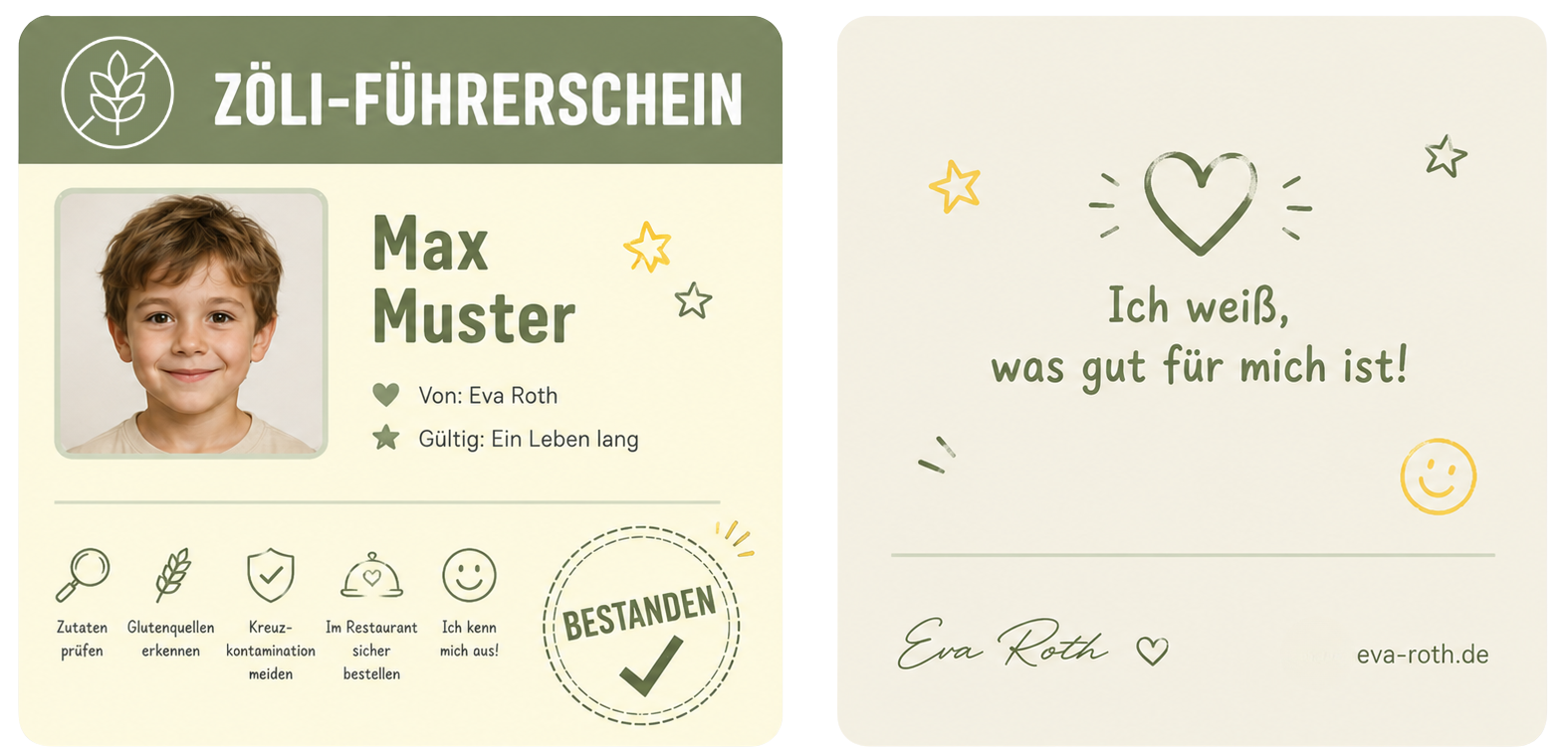 Der Zöli-Führerschein – physisch, im Kreditkartenformat, per Post